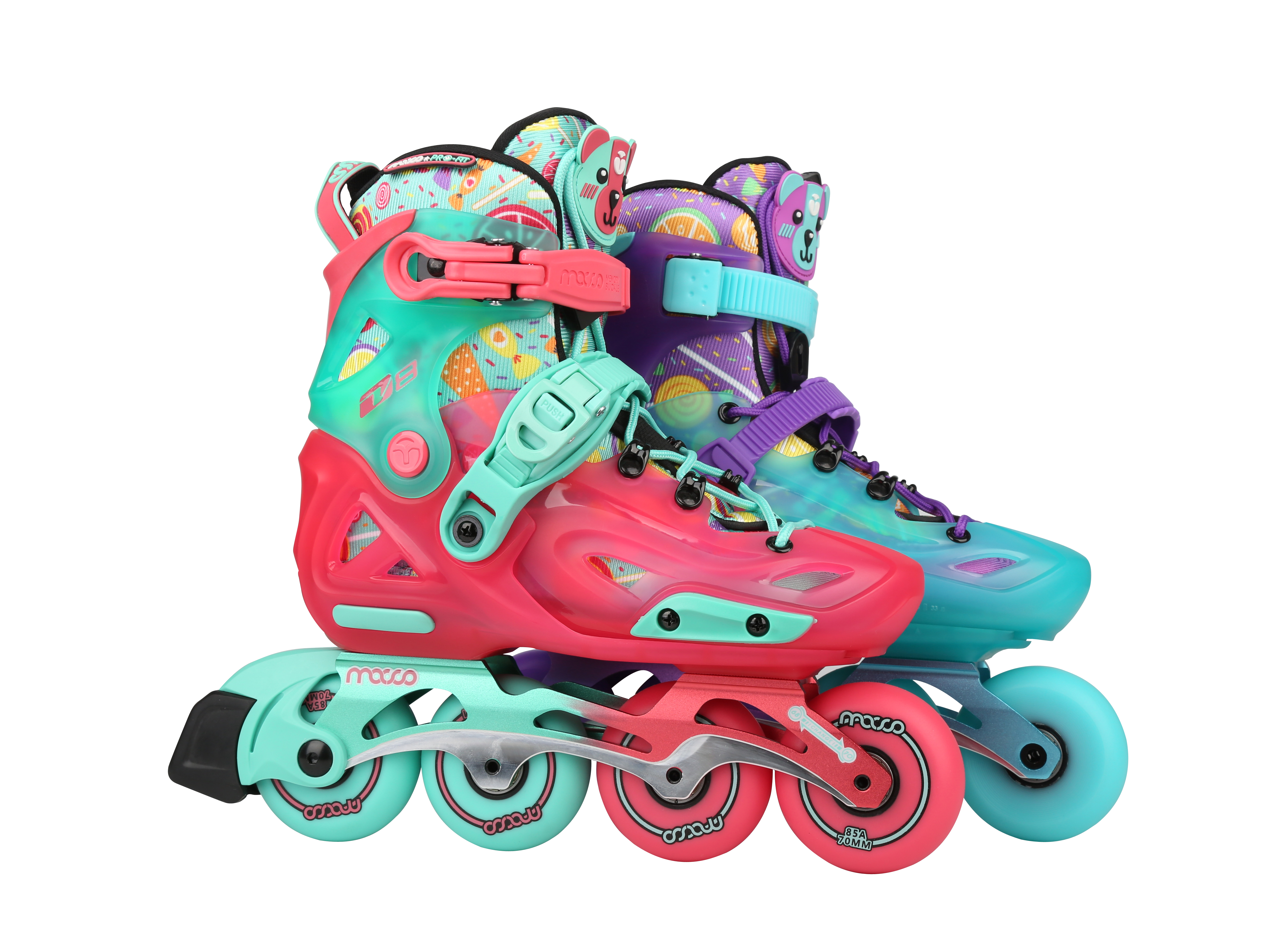 工厂跨境供应 C-LUO儿童溜冰鞋成人直排轮轮滑鞋全闪光PU轮旱冰鞋-阿里巴巴